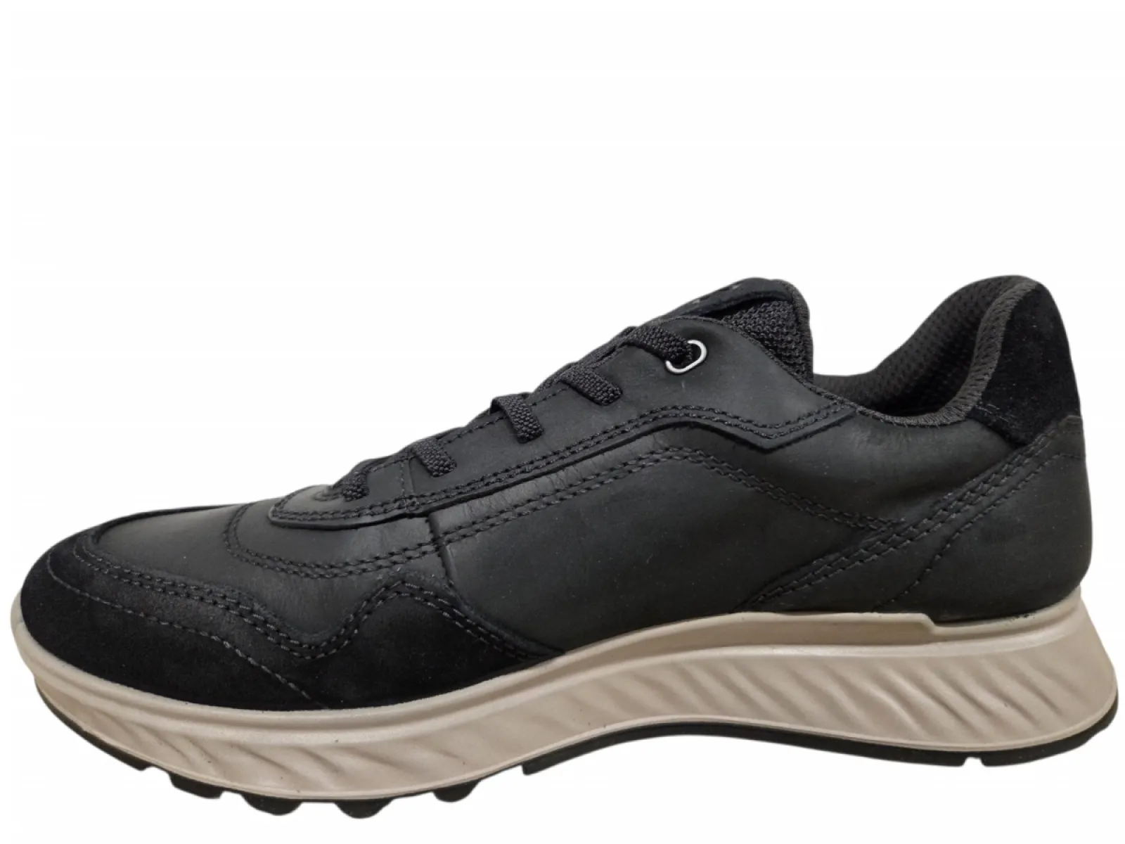 Ecco Ecco 835454 51052 Sneakers Zwart Nubuck Heren