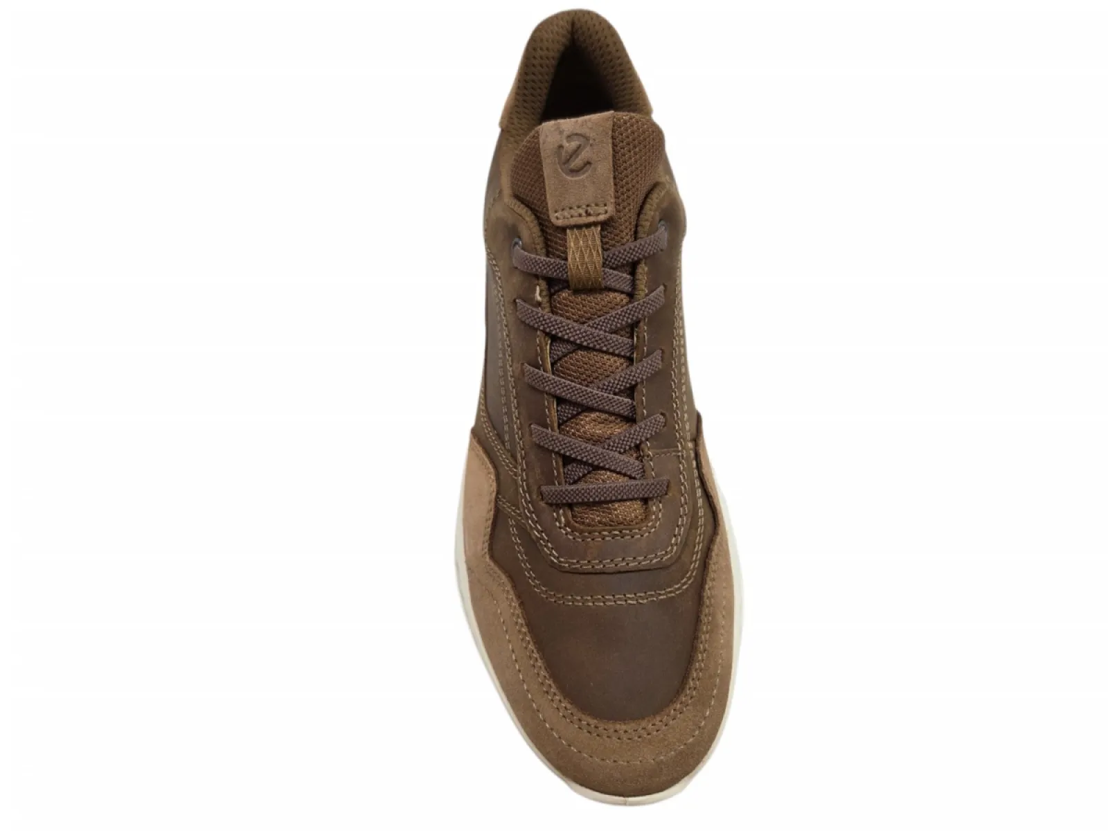 Ecco Ecco 835454 51055 Sneakers Bruin Nubuck en Suede Heren
