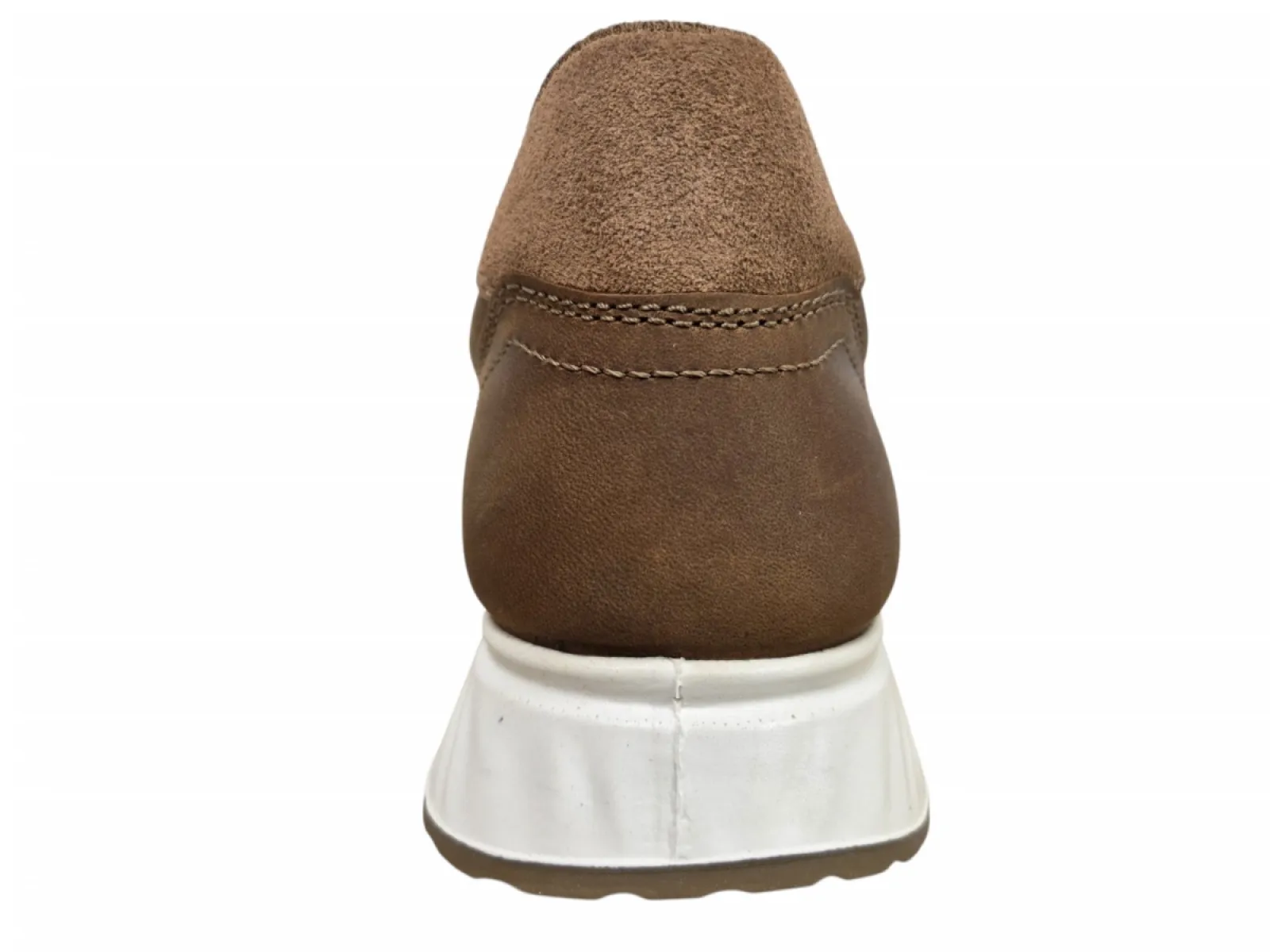 Ecco Ecco 835454 51055 Sneakers Bruin Nubuck en Suede Heren