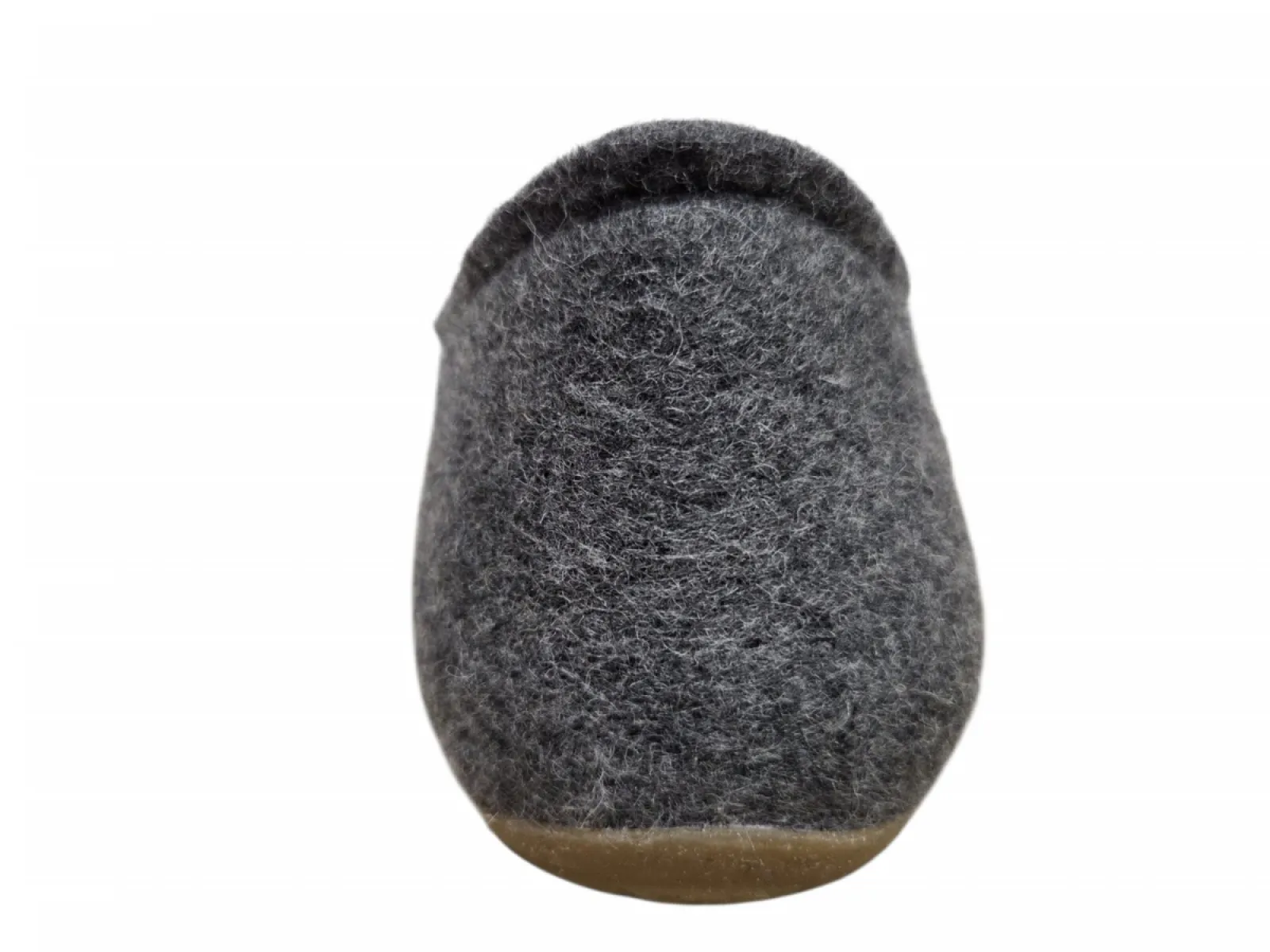 Haflinger Haflinger Everest Focus 004 Anthrazit Pantoffels Dichte Sloffen Grijs Vilt Dames