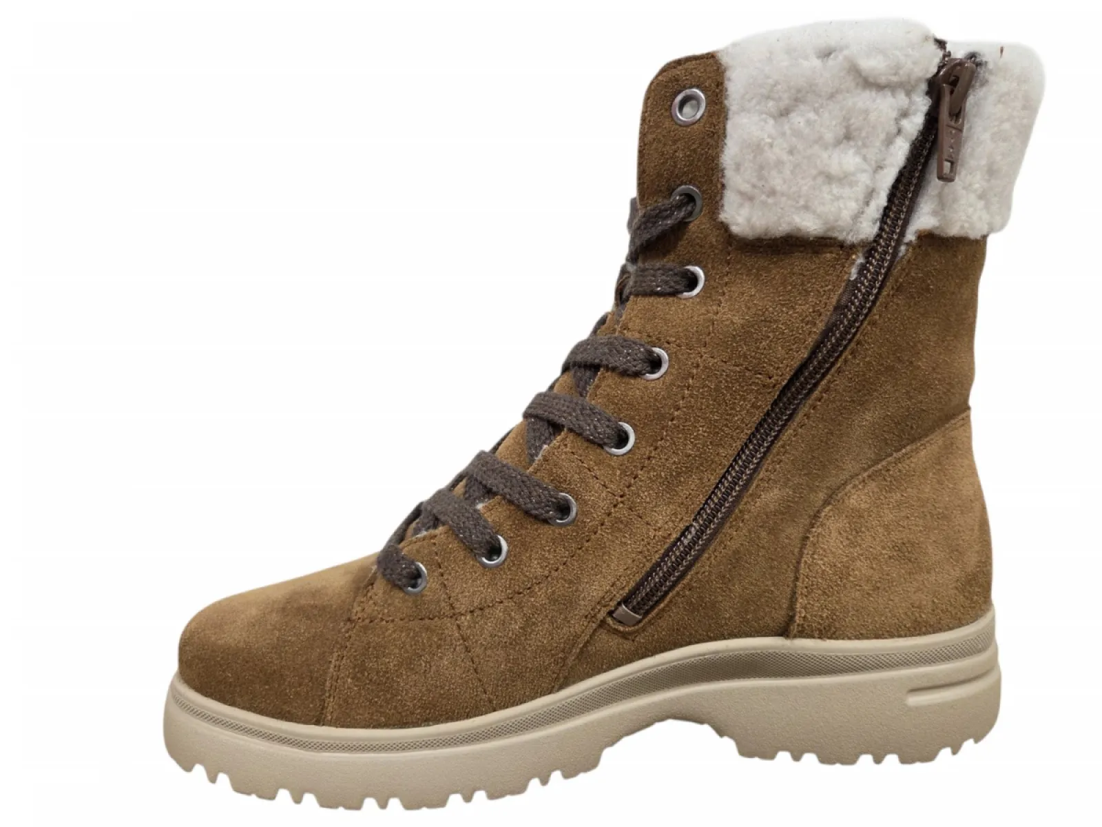 Hartjes Hartjes 172.2801/30 53.00 H Veterboots Bruin Suede Dames