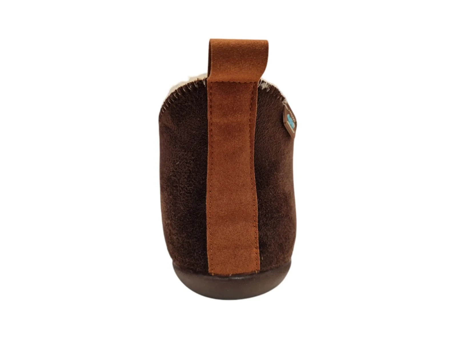 Q Fit Q Fit Madrid Suede Mocca PAntoffels Dichte Sloffen Bruin Suede Dames