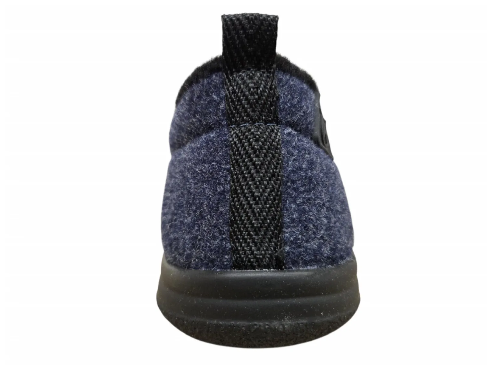Rohde Rohde 2627 56 Pantoffels Dichte Sloffen Blauw Vilt Heren