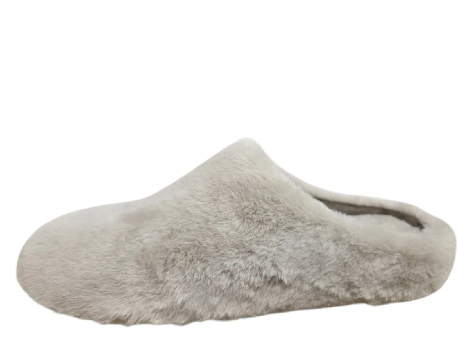 Verbenas Verbenas York Groseto Beige Pantoffel Open Sloffen Synthetisch Gebroken Wit Dames