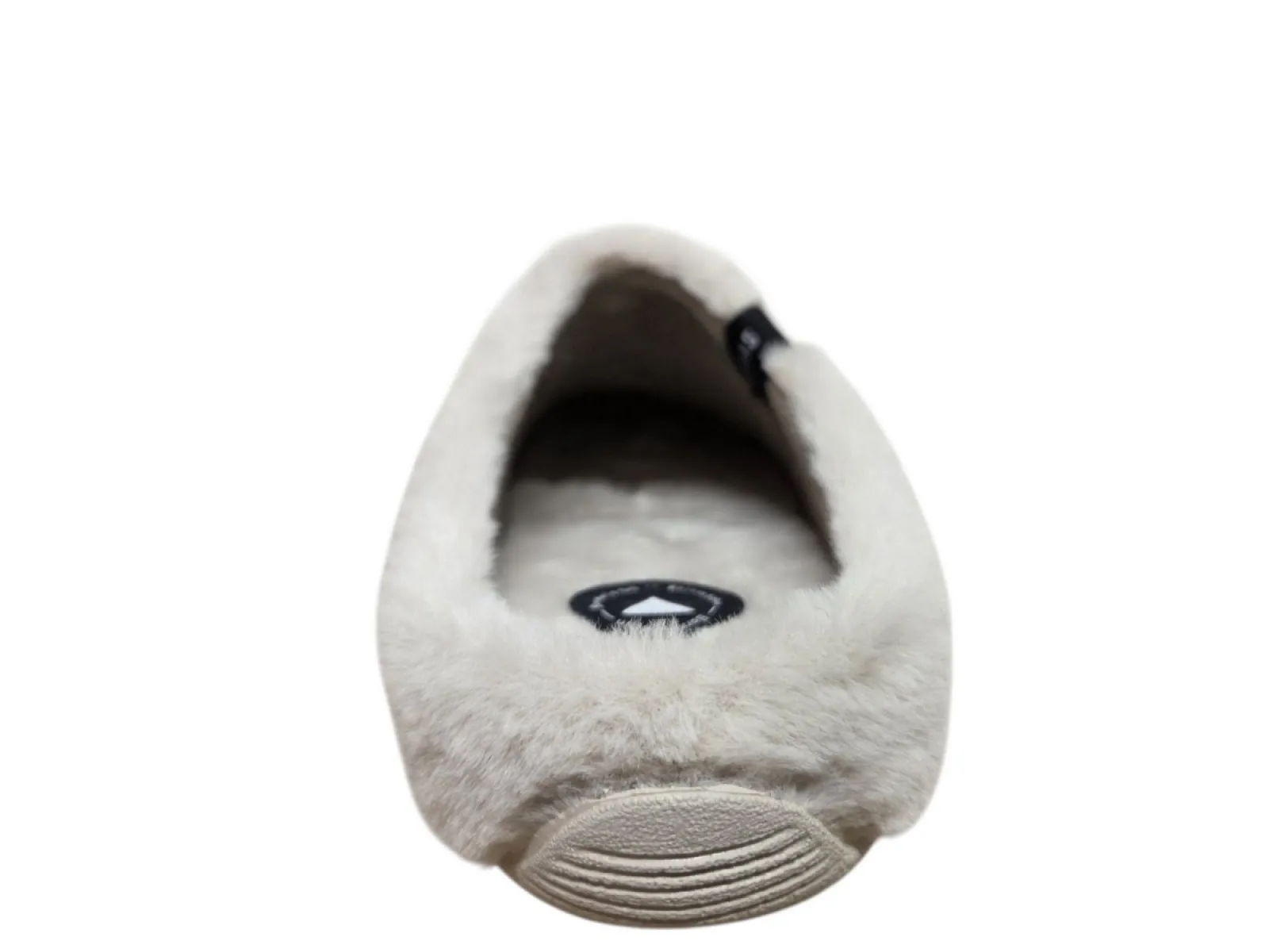 Verbenas Verbenas York Groseto Beige Pantoffel Open Sloffen Synthetisch Gebroken Wit Dames