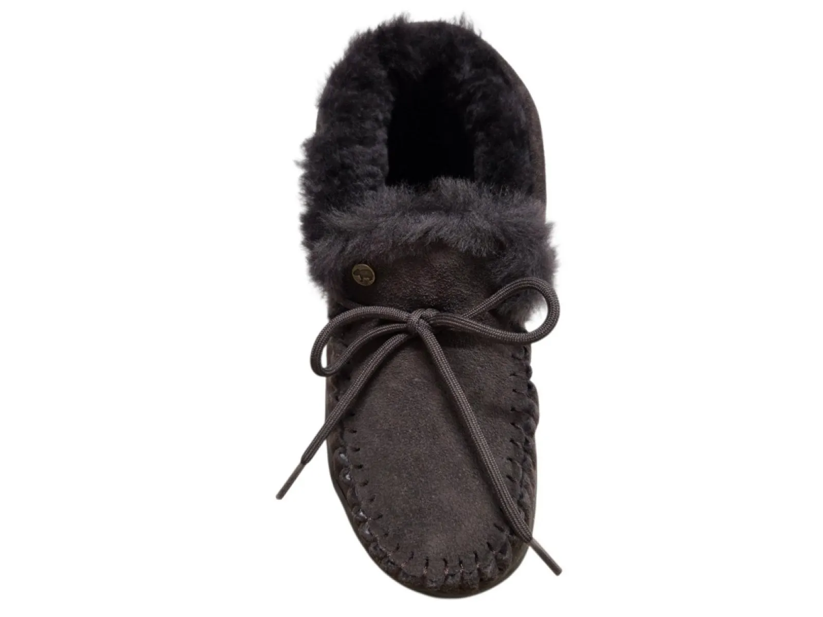 Warmbat Warmbat Bunya Women Suede Choco Pantoffels Dichte Sloffen Bruin Suede Dames